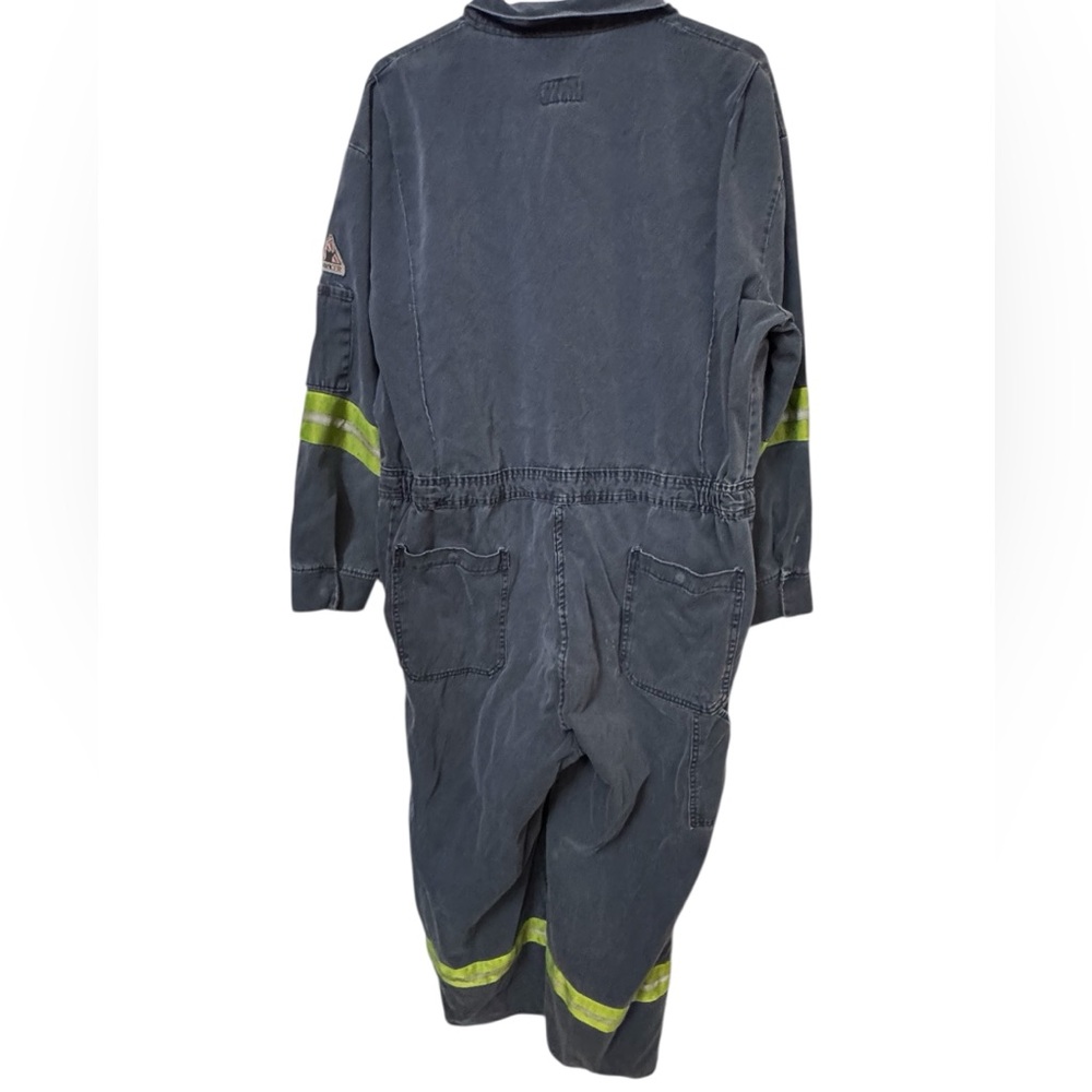 Vintage Bulwark Protective Apparel Jumpsuit Coverall Reflective Men’s 48R RARE - Picture 2 of 8